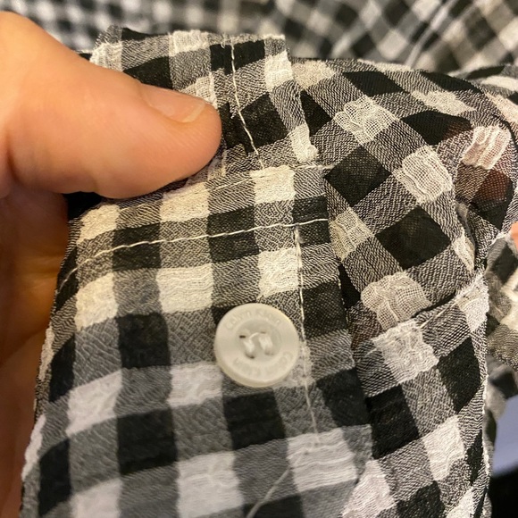 Casual shirt, women, white and black, calvin klein - Picture 6 of 7